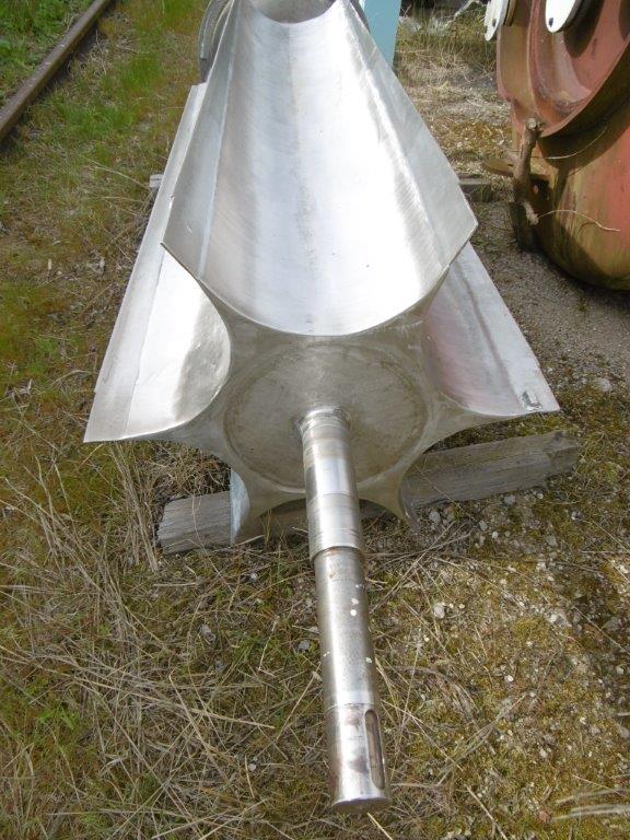  Wiped/Thin Film Evaporator 108.9 kg/h (240 lb/h) Stainless Steel Austenitic For Sale - IPP# 219924