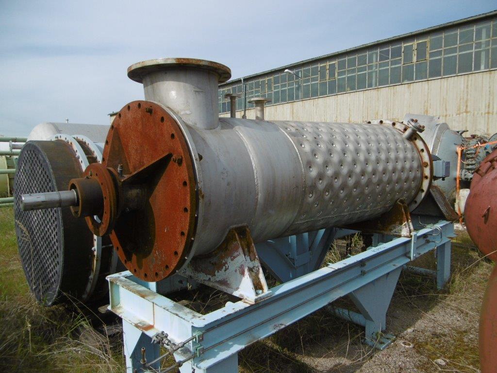  Wiped/Thin Film Evaporator 108.9 kg/h (240 lb/h) Stainless Steel Austenitic For Sale - IPP# 219924