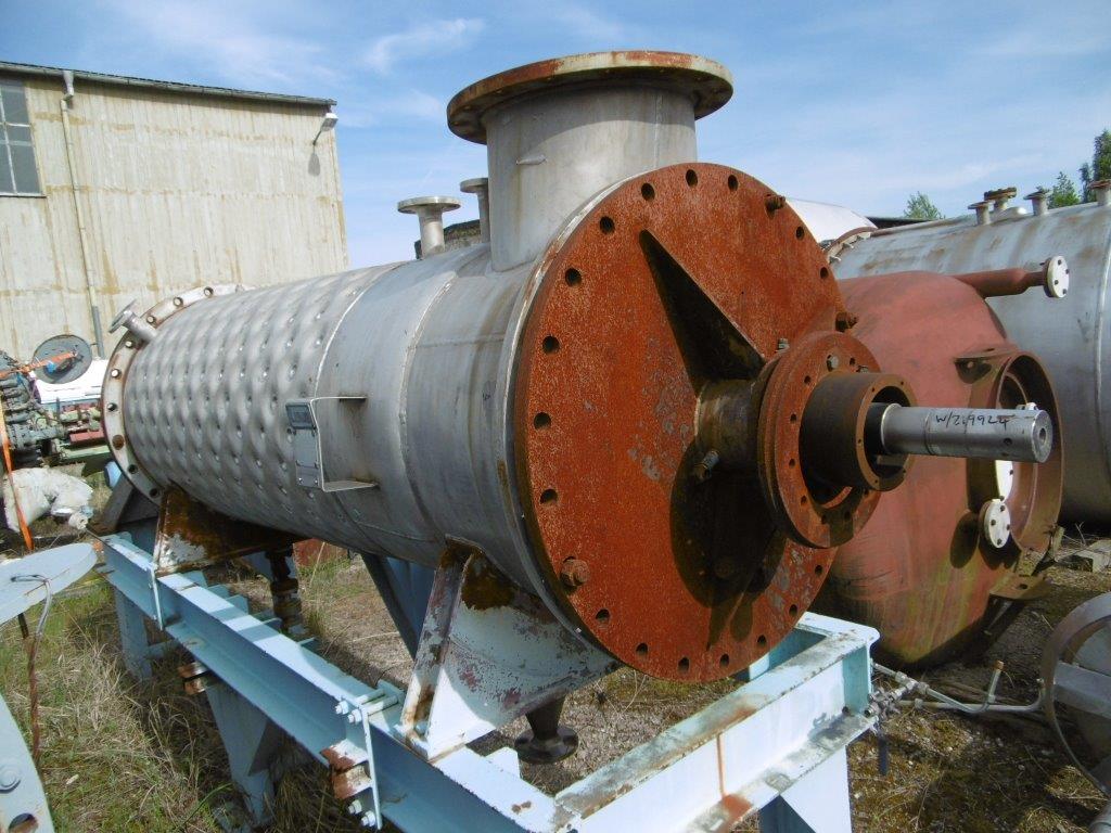  Wiped/Thin Film Evaporator 108.9 kg/h (240 lb/h) Stainless Steel Austenitic For Sale - IPP# 219924