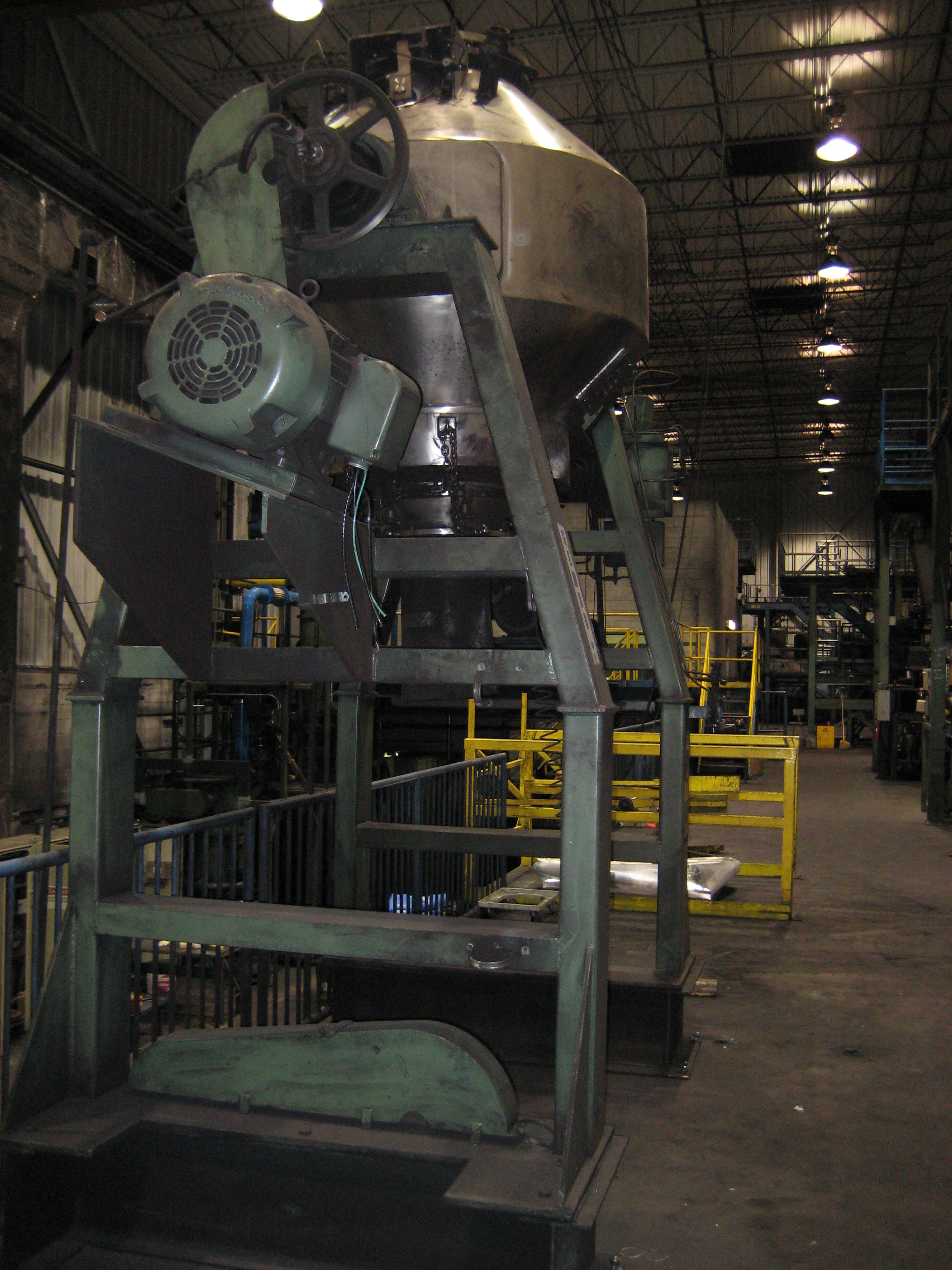 Stainless Steel 304 Gemco Gemcomatic Mixer-Twin Shell & Double Cone - IPP# 210327