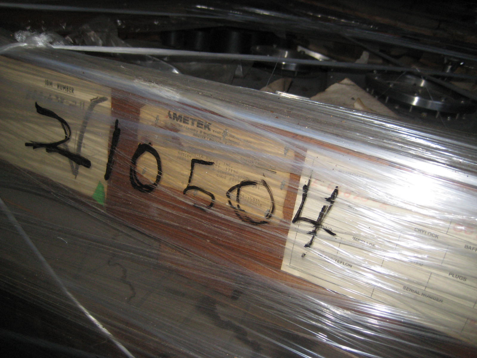 Unused Parts Only Centrifuge-Basket 762 mm (30 in) Rubberlined For Sale - IPP# 210504