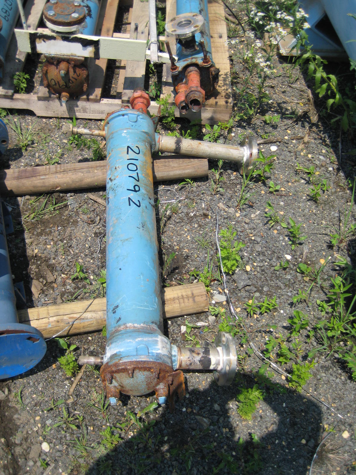  Shell and Tube Heat Exchanger 3.2 m² (34 ft²) Stainless Steel 316 For Sale - IPP# 210792