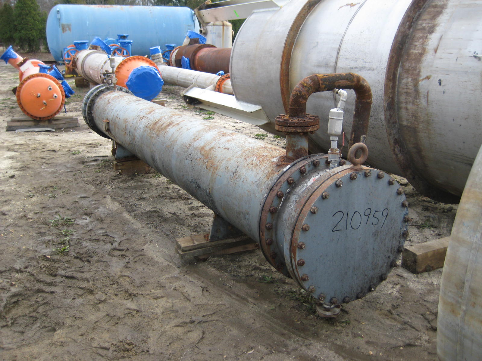  Shell and Tube Heat Exchanger 100.8 m² (1,085 ft²) Stainless Steel 304 For Sale - IPP# 210959