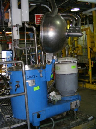 Stainless Steel 316 Centrifuge-Disc Bowl