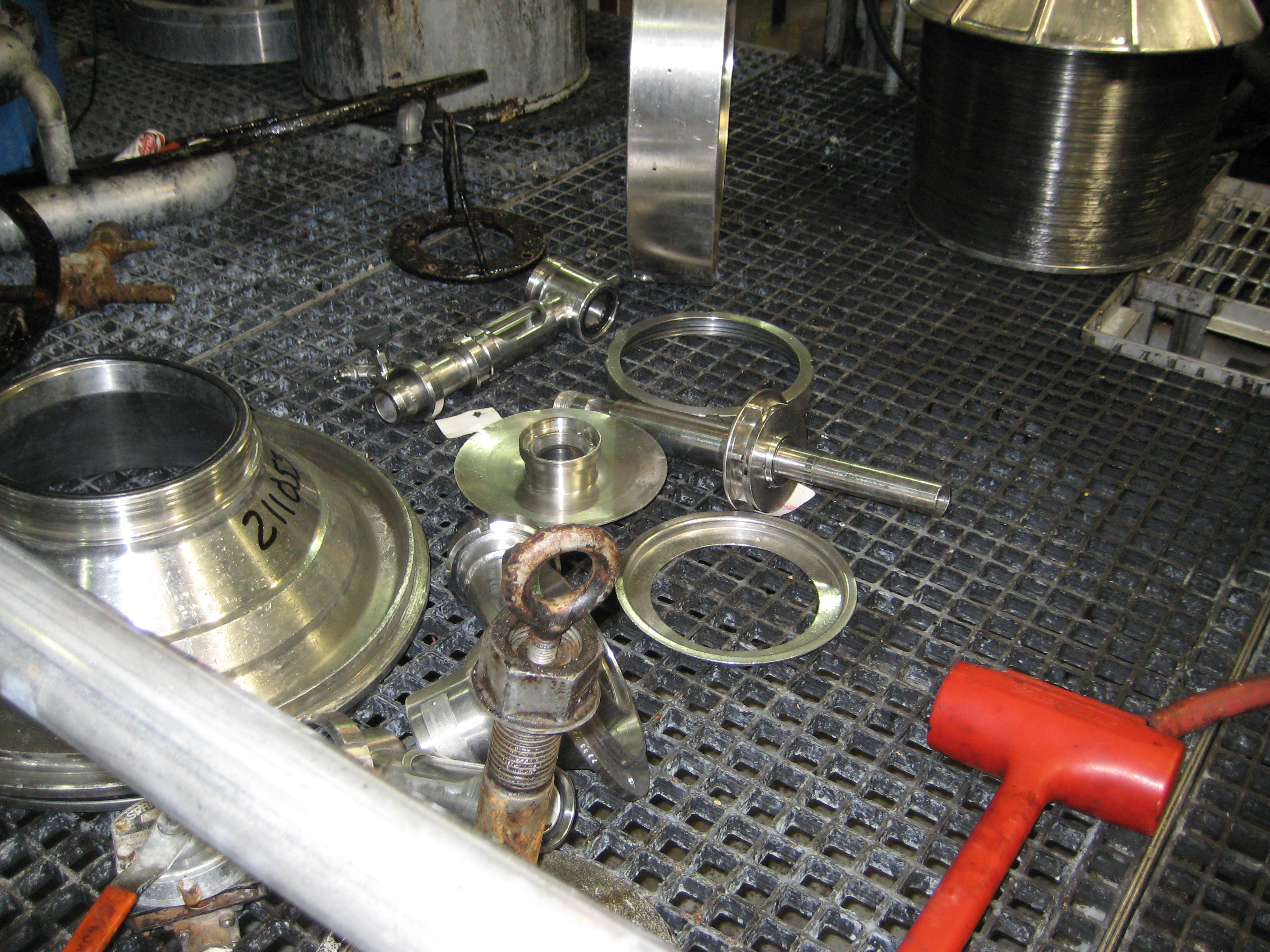   Centrifuge-Disc Bowl 29.8 kW (40 HP) Stainless Steel 316 For Sale - IPP# 211054