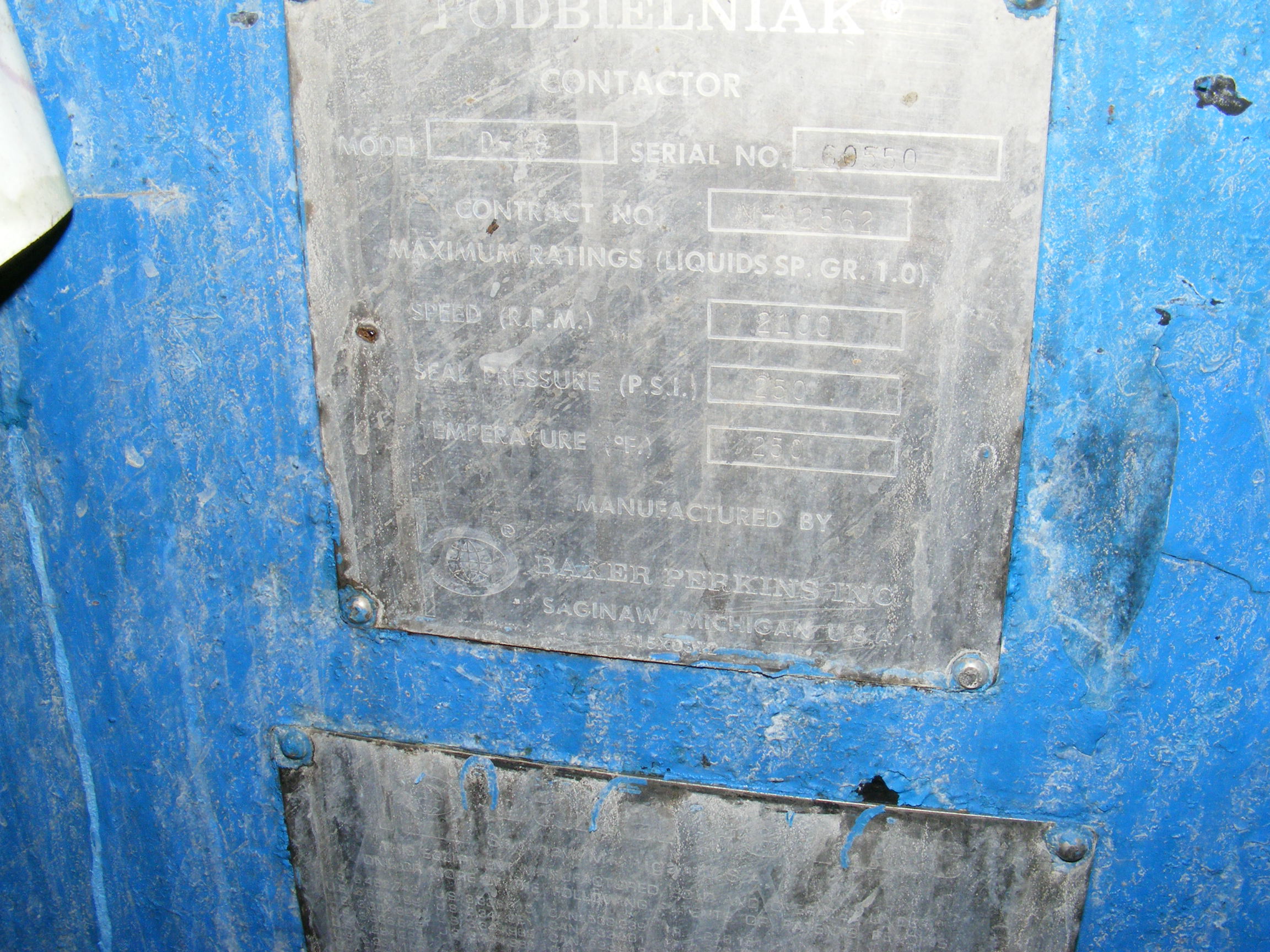   Centrifuge-Misc. & Hydraulic 11.2 kW (15 HP) Stainless Steel 316 For Sale - IPP# 211055