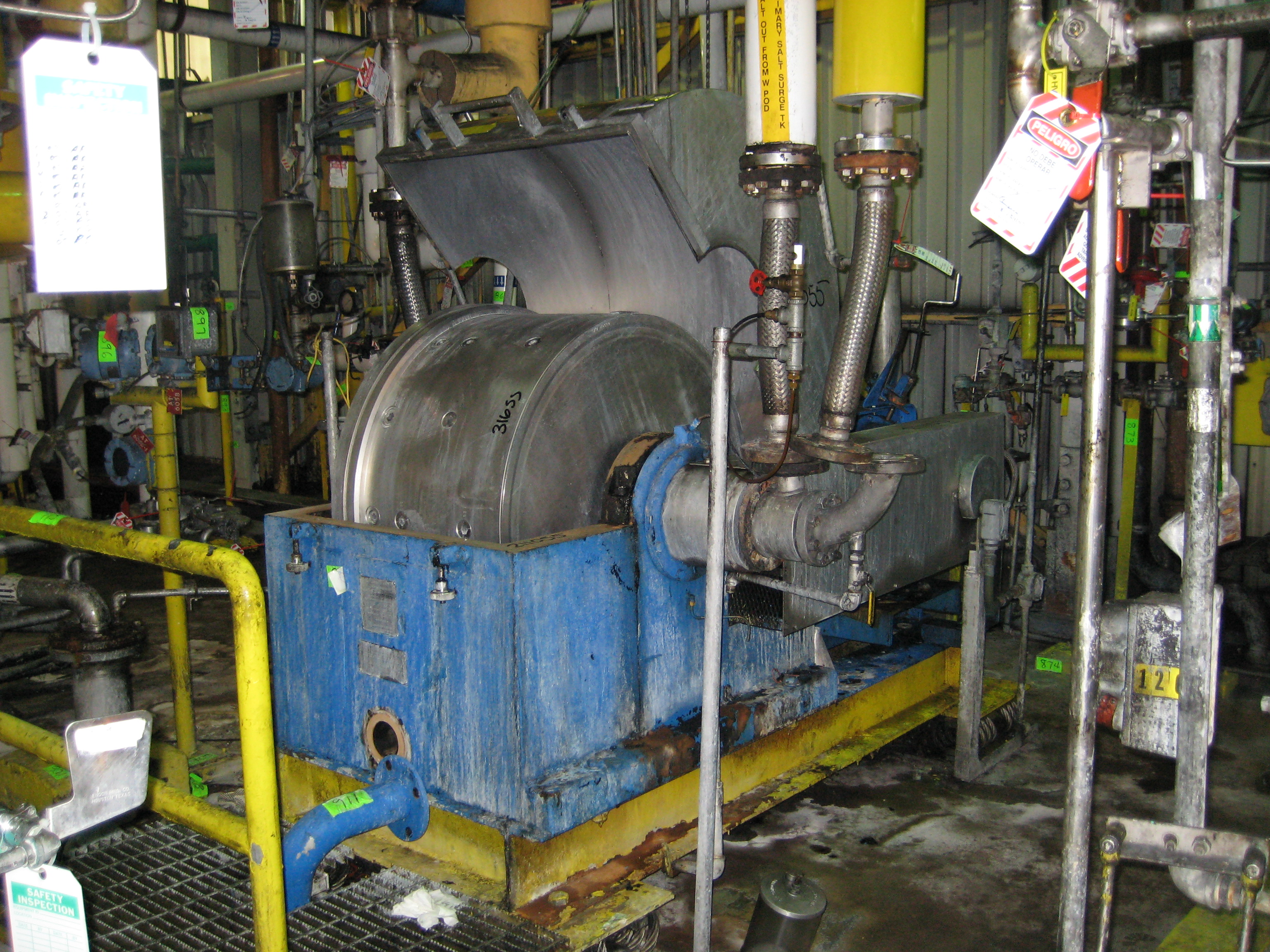   Centrifuge-Misc. & Hydraulic 11.2 kW (15 HP) Stainless Steel 316 For Sale - IPP# 211055