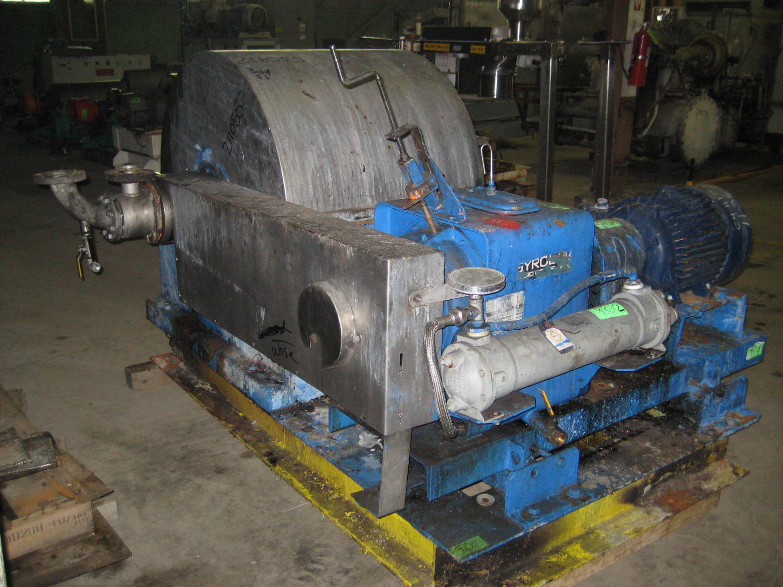   Centrifuge-Misc. & Hydraulic 11.2 kW (15 HP) Stainless Steel 316 For Sale - IPP# 211055