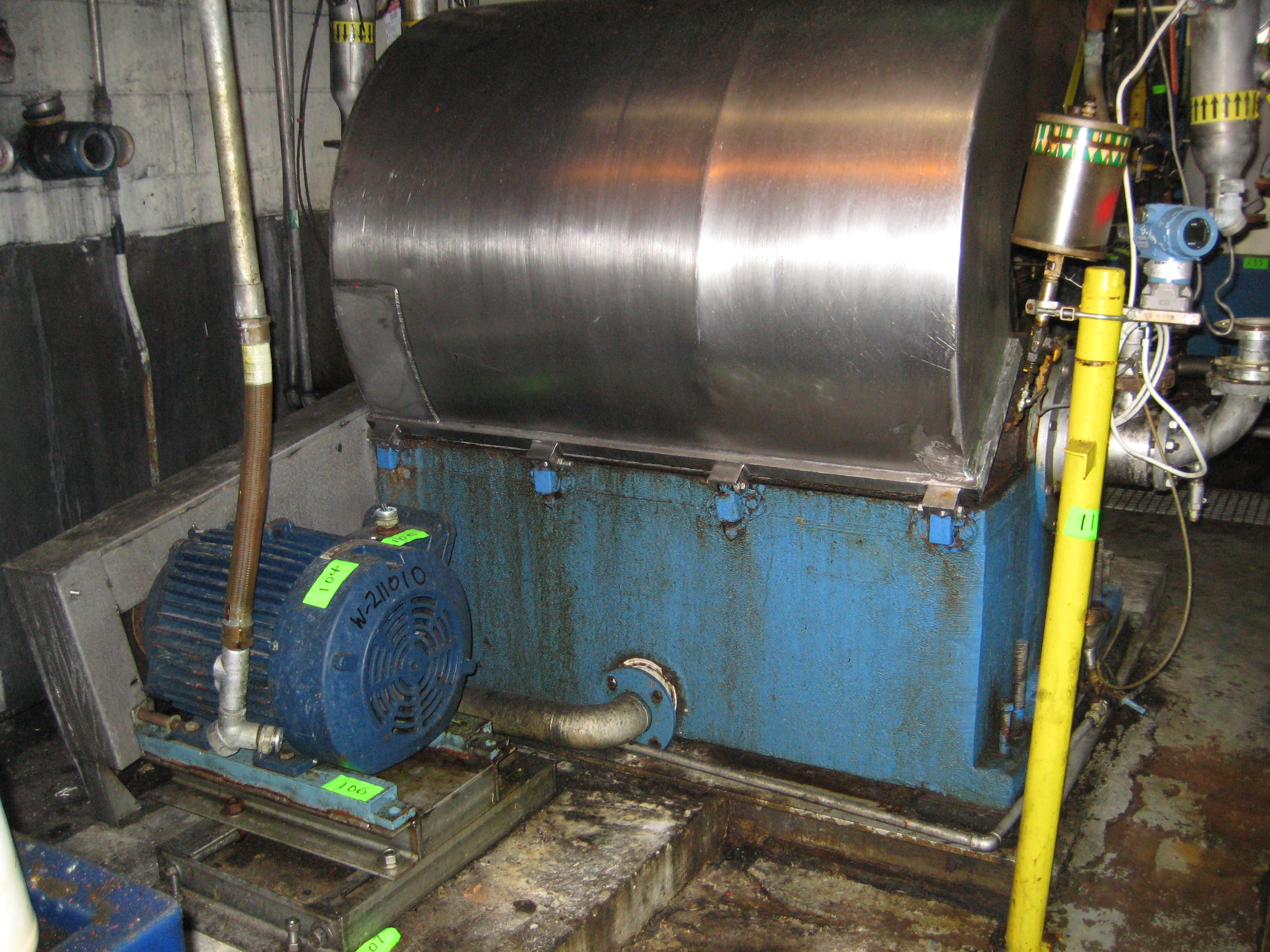   Centrifuge-Misc. & Hydraulic 18.6 kW (25 HP) Stainless Steel 316 For Sale - IPP# 211010