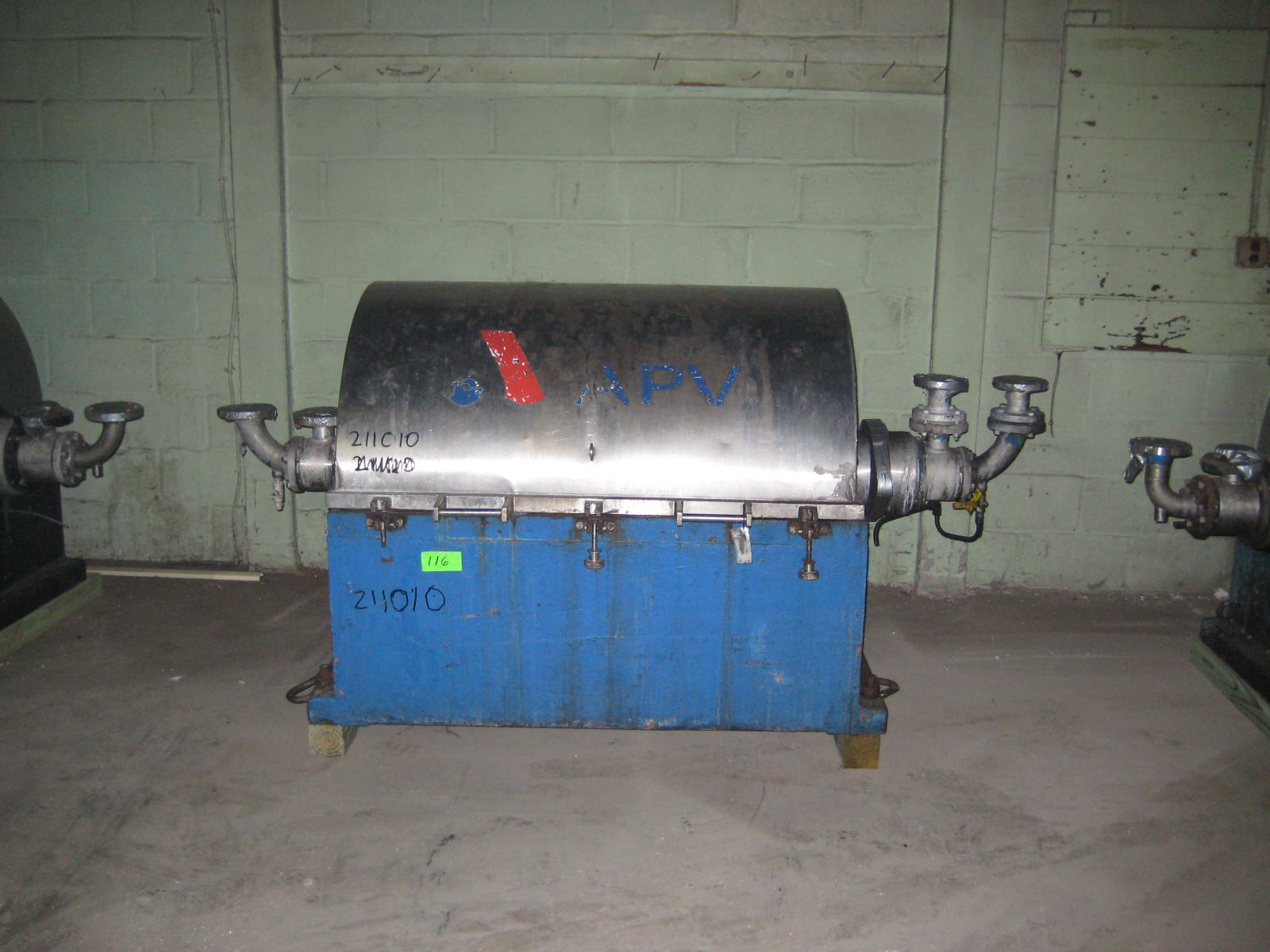   Centrifuge-Misc. & Hydraulic 18.6 kW (25 HP) Stainless Steel 316 For Sale - IPP# 211010