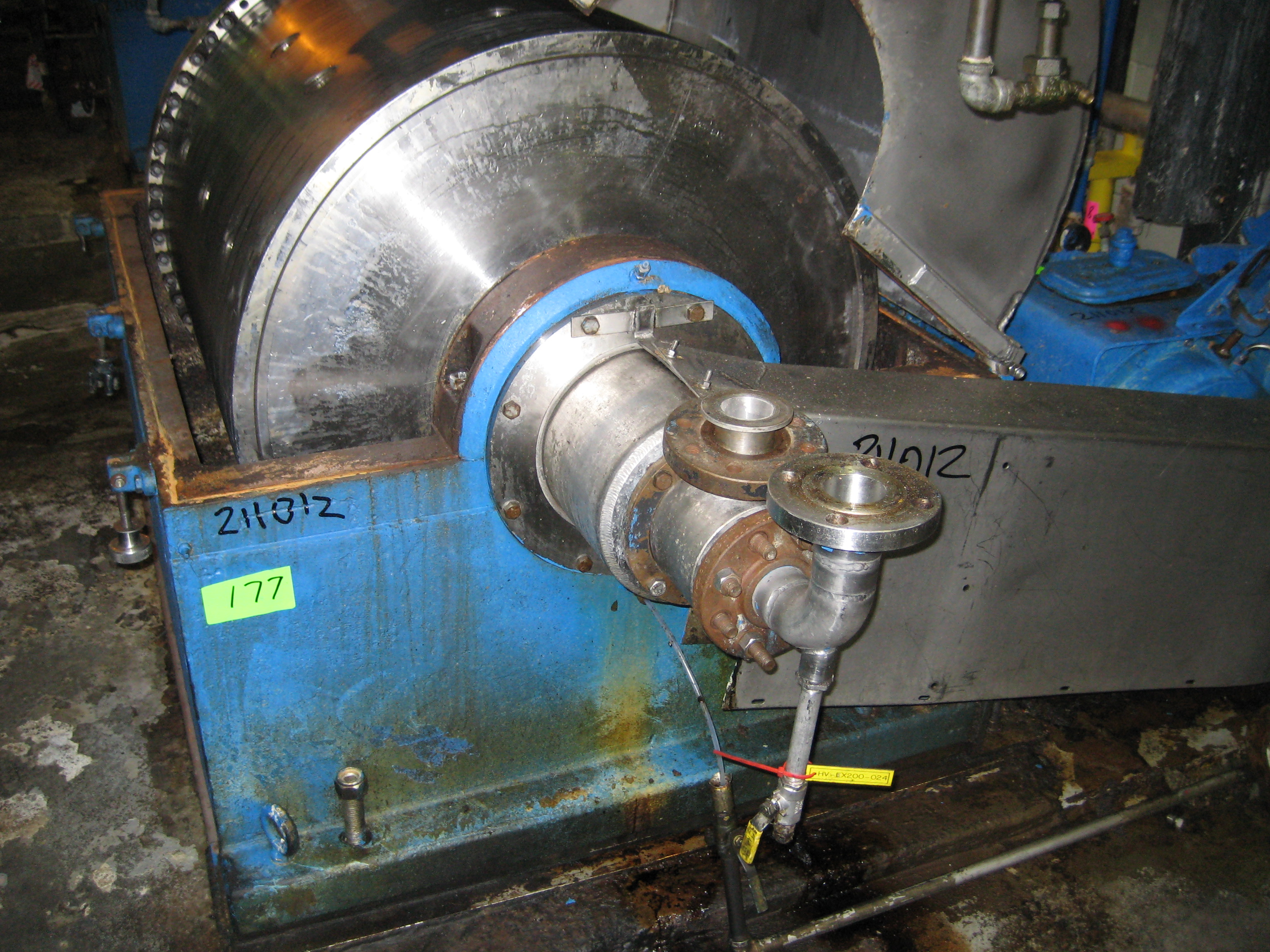   Centrifuge-Misc. & Hydraulic 18.6 kW (25 HP) Stainless Steel 316 For Sale - IPP# 211012