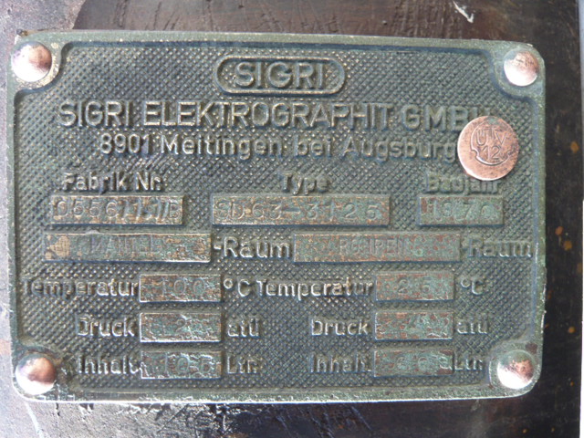  Block Heat Exchanger 7.6 m² (81.8 ft²) Graphite For Sale - IPP# 211577