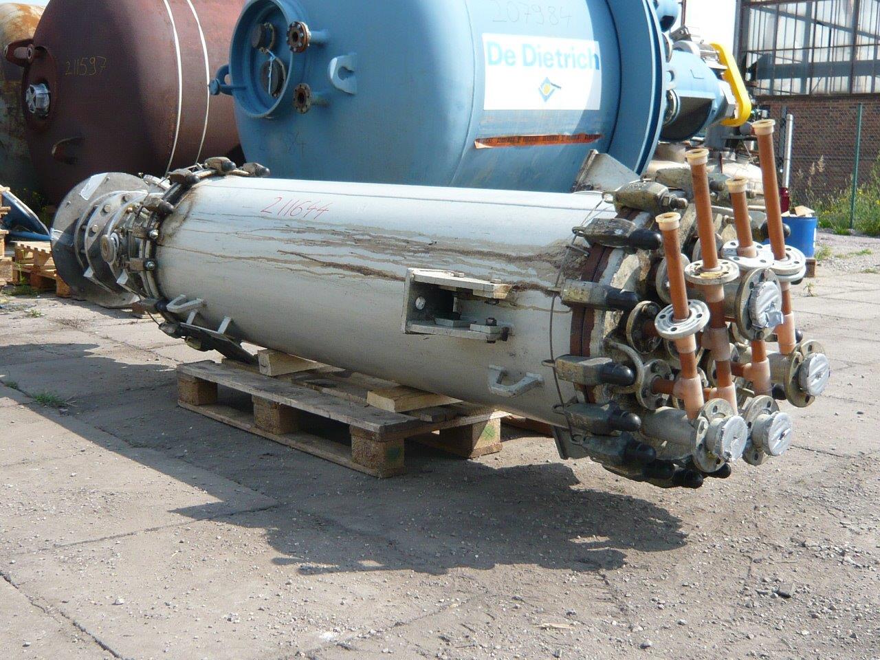 Glasslined DeDietrich R 4.3-10-1650/T140 Cartridge And Candle Filter - IPP# 211644