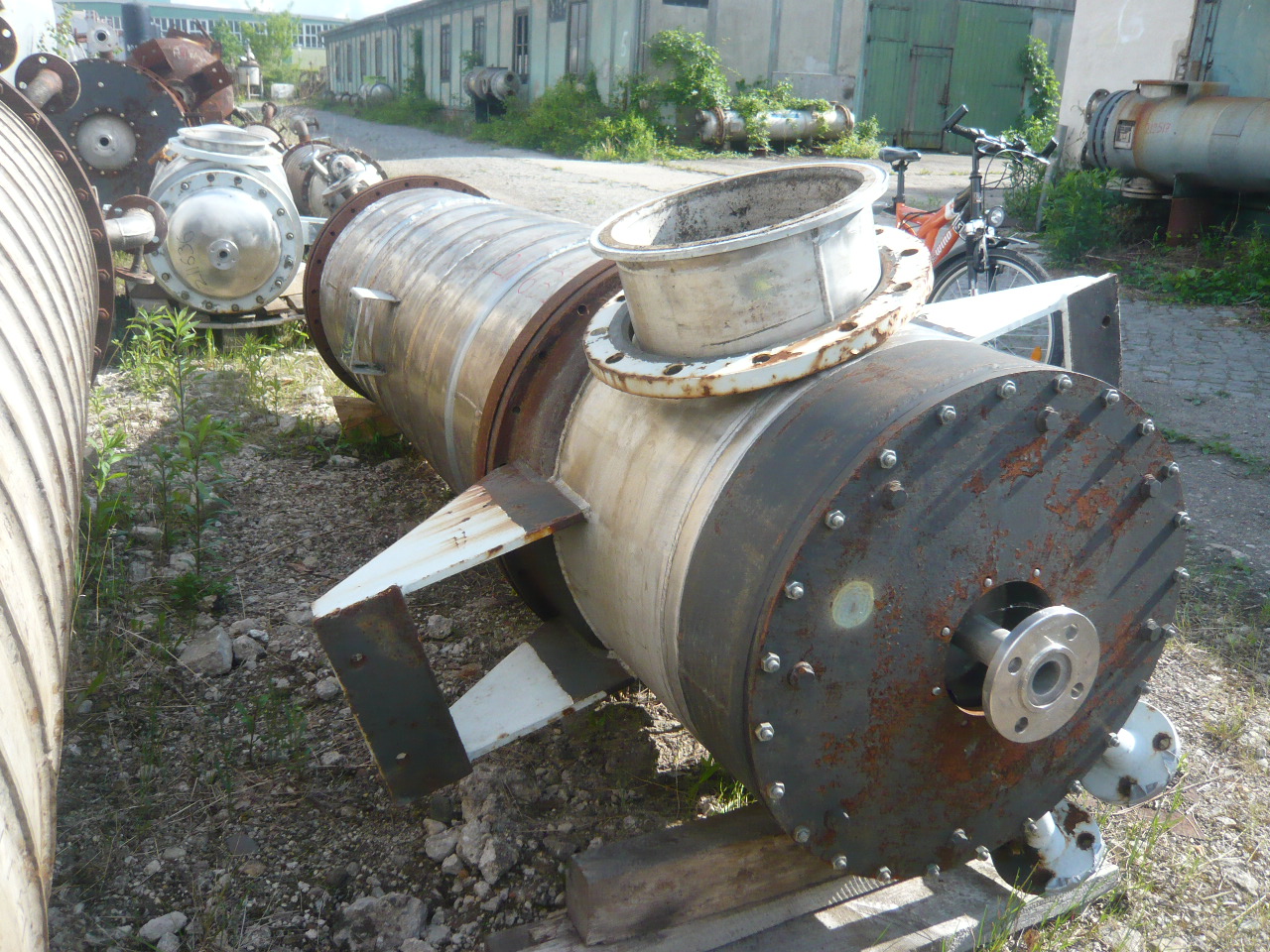  Wiped/Thin Film Evaporator 72.6 kg/h (160 lb/h) Stainless Steel 316 For Sale - IPP# 211632