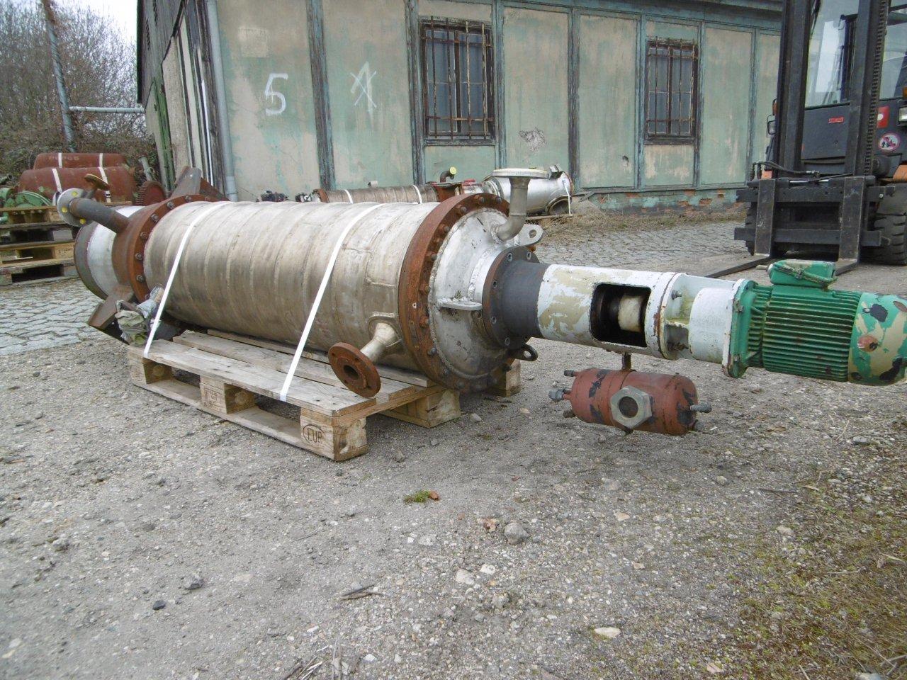  Wiped/Thin Film Evaporator 43.1 kg/h (95 lb/h) Stainless Steel Austenitic For Sale - IPP# 211750