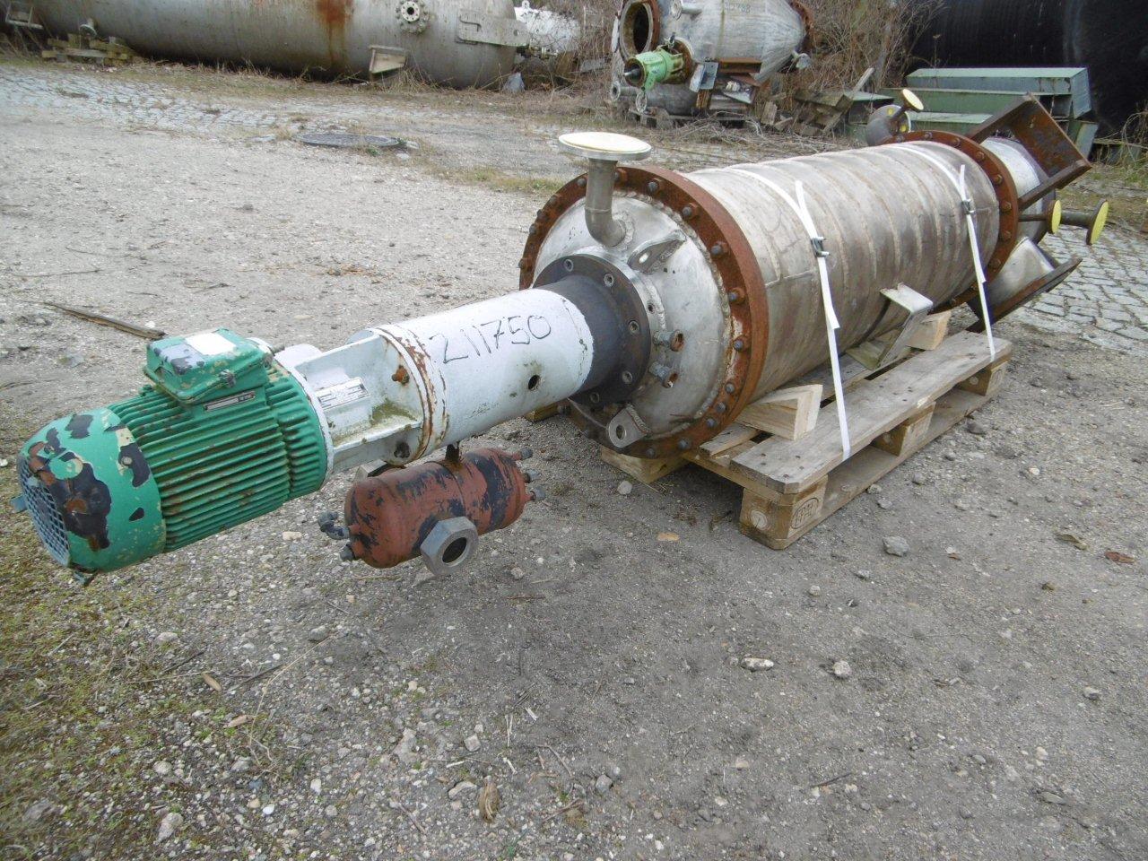  Wiped/Thin Film Evaporator 43.1 kg/h (95 lb/h) Stainless Steel Austenitic For Sale - IPP# 211750