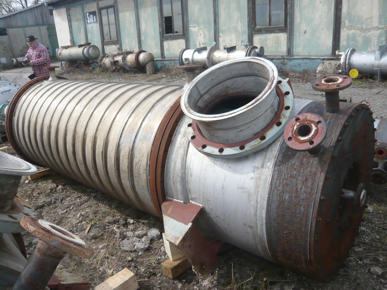  Wiped/Thin Film Evaporator  Stainless Steel 316 For Sale - IPP# 211713