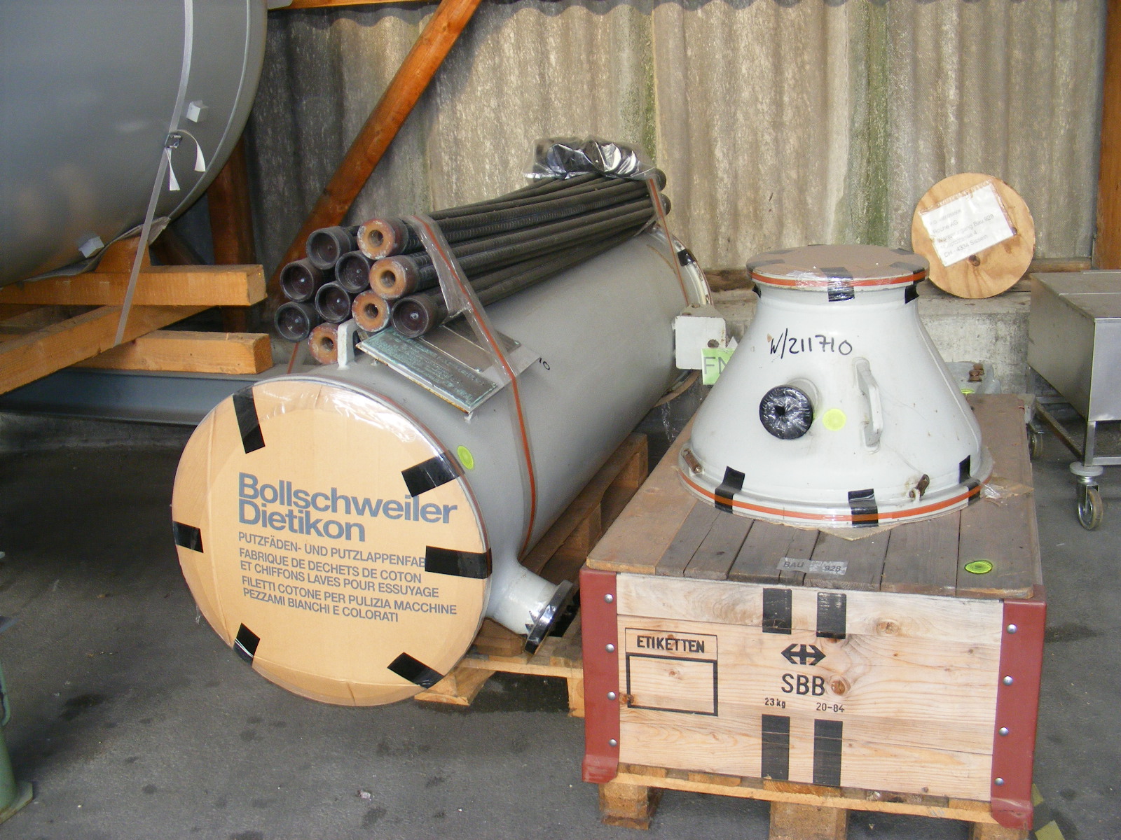 Unused Glasslined DeDietrich R 4.3-10-1650/T140 Cartridge And Candle Filter - IPP# 211710