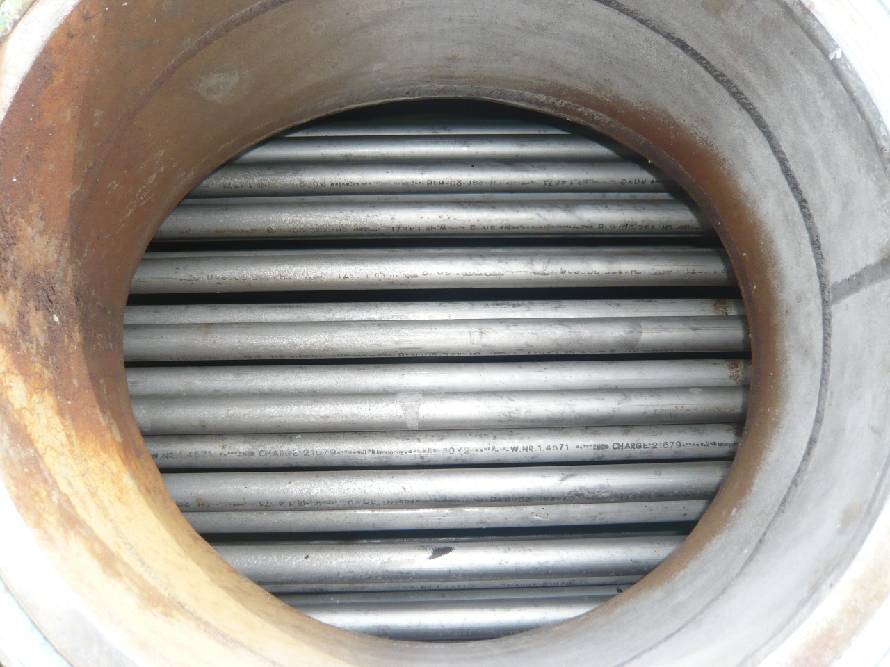  Wiped/Thin Film Evaporator 158.8 kg/h (350 lb/h) Stainless Steel 316 For Sale - IPP# 211714