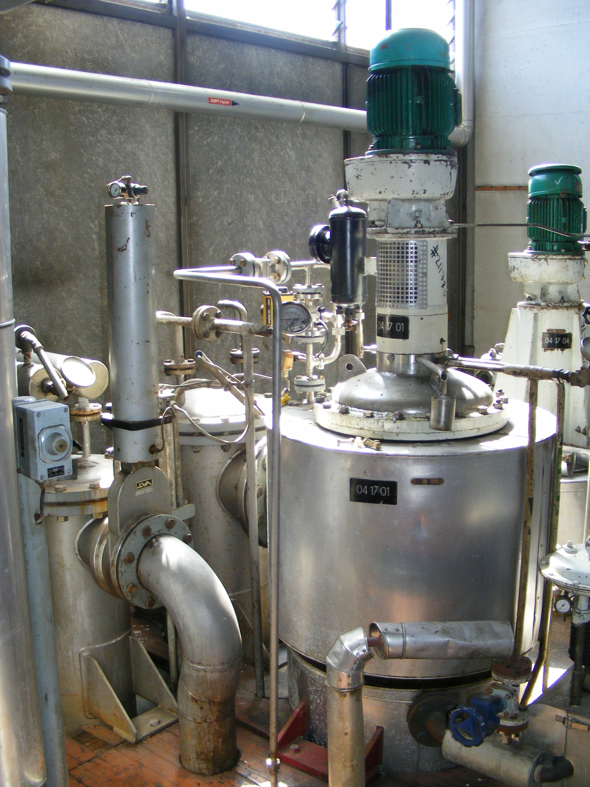  Wiped/Thin Film Evaporator  Stainless Steel 316 For Sale - IPP# 211715