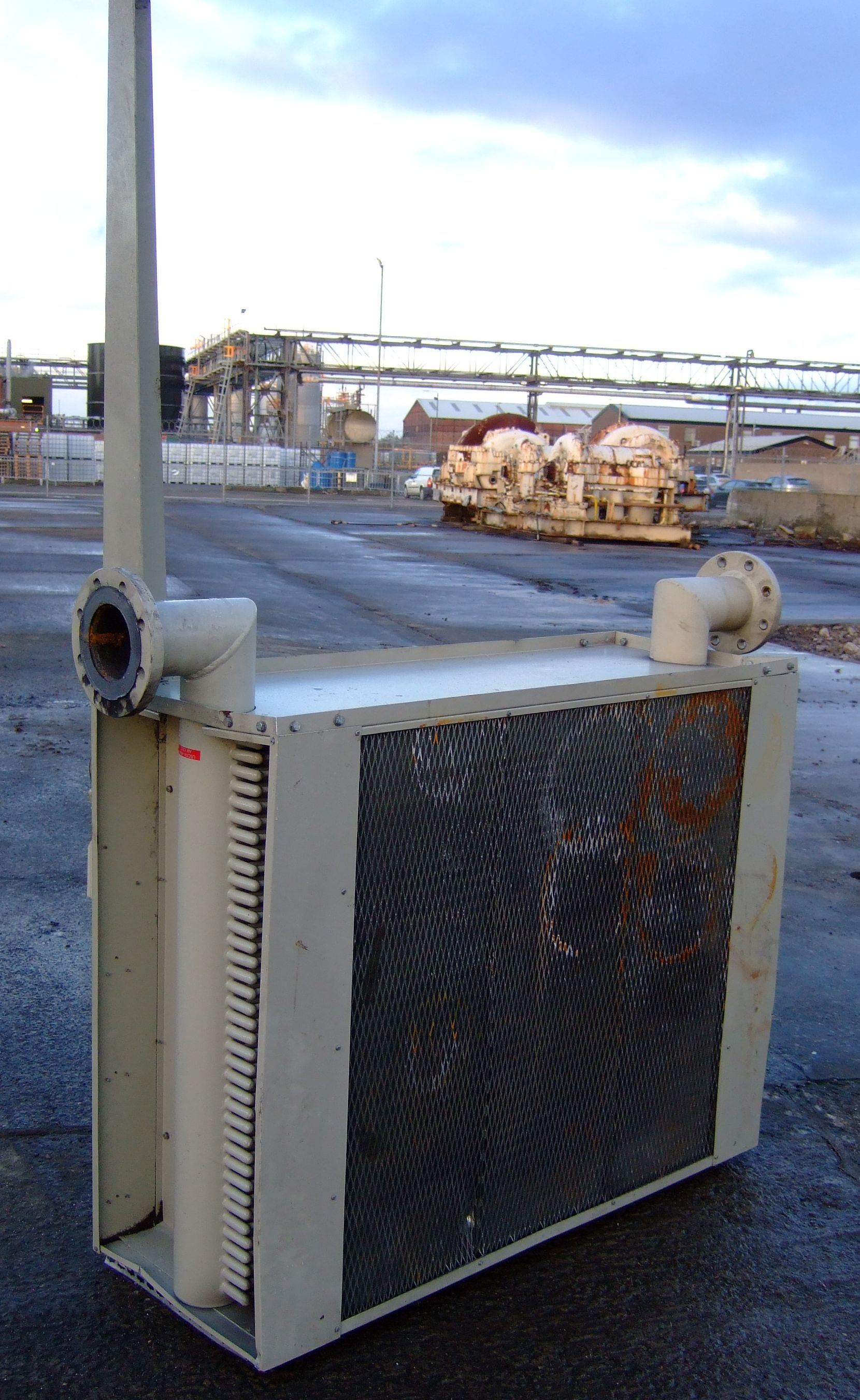  Air Fin Heat Exchanger 2.4 m² (25.8 ft²) Copper For Sale - IPP# 211989