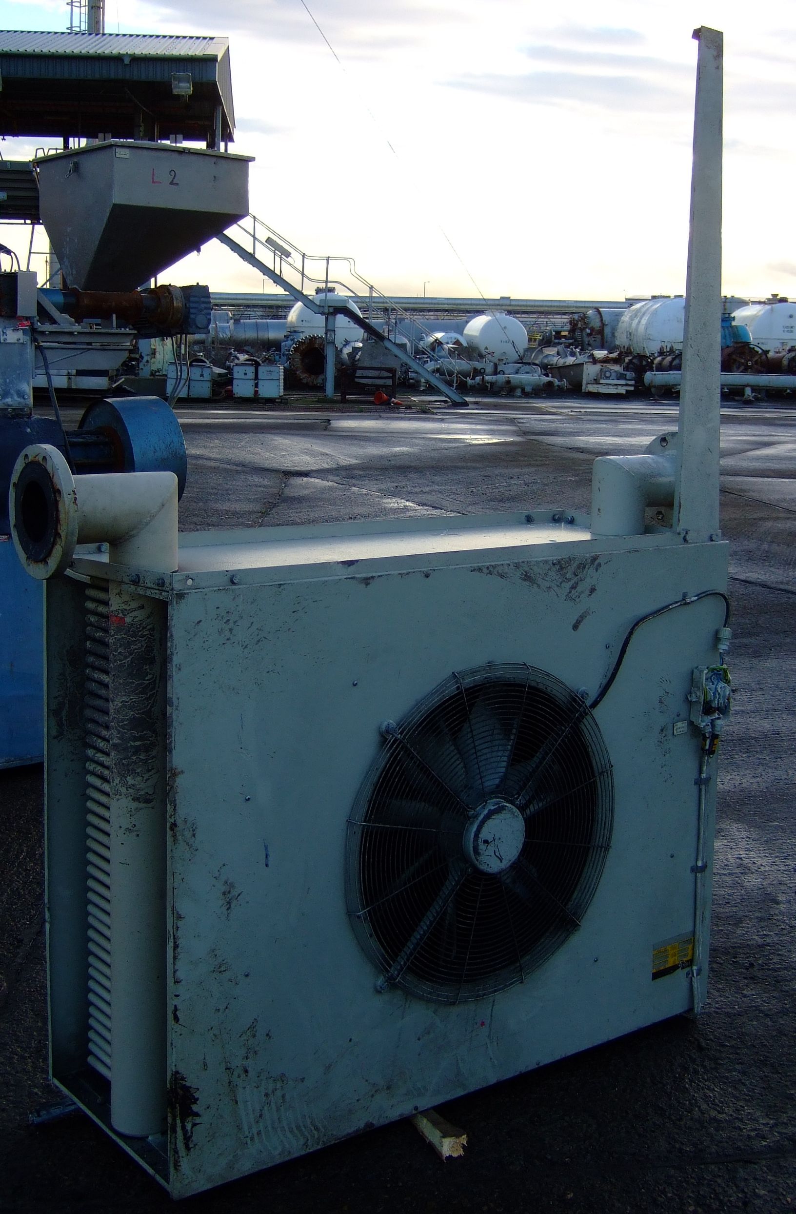  Air Fin Heat Exchanger 2.4 m² (25.8 ft²) Copper For Sale - IPP# 211989
