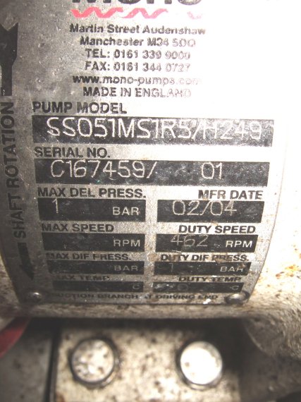  Rotary Pump  Stainless Steel Other For Sale - IPP# 211922