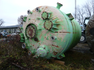 Stainless Steel 316 Clad Batch-Type Agitated Reactor