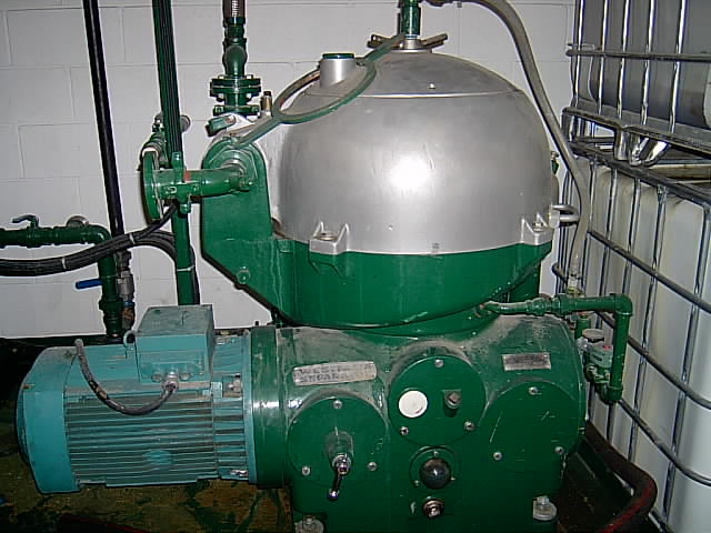  Centrifuge-Disc Bowl 8.5 kW (11.4 HP)  For Sale - IPP# 212422