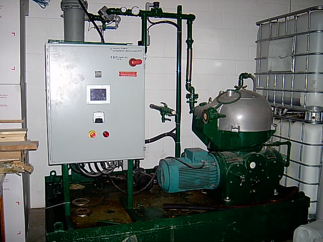   Centrifuge-Disc Bowl 8.5 kW (11.4 HP)  For Sale - IPP# 212422