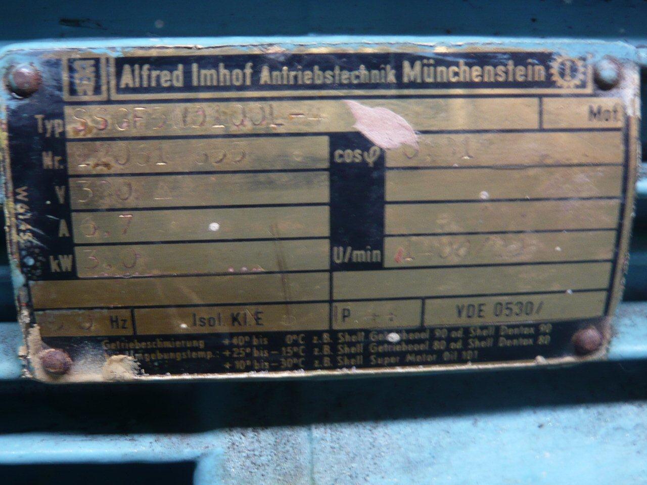   Mixer-Disperser 14.7 kW (19.7 HP) Stainless Steel 316 For Sale - IPP# 212576