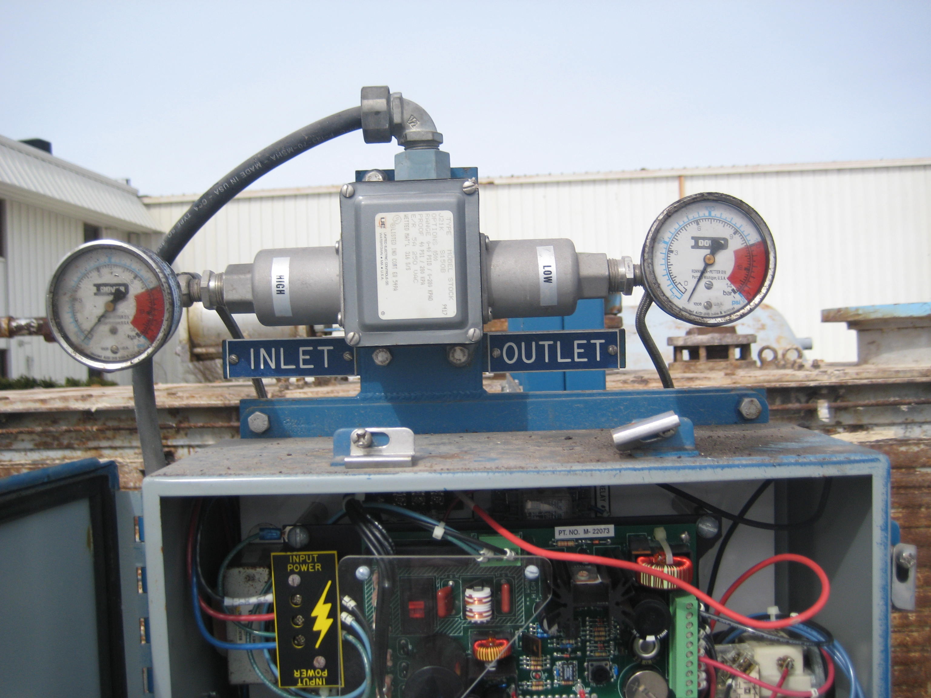 Stainless Steel 304 Ronningen- Petter SS-A-102-CD-BW-MX-AUTO Cartridge And Candle Filter - IPP# 212640