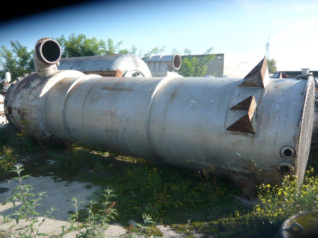  Rising/Falling Film Evaporator 14,000 kg/h (30,865 lb/h) Stainless Steel Austenitic For Sale - IPP# 212762