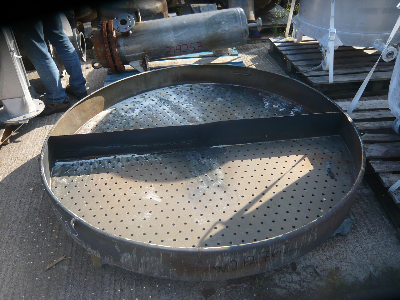  Rising/Falling Film Evaporator 14,000 kg/h (30,865 lb/h) Stainless Steel Austenitic For Sale - IPP# 212762