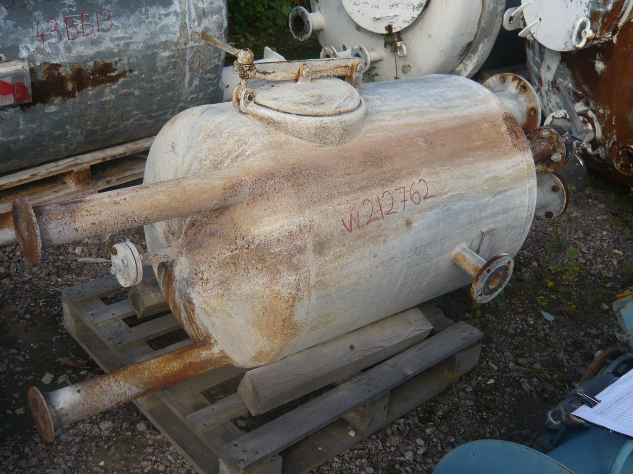  Rising/Falling Film Evaporator 14,000 kg/h (30,865 lb/h) Stainless Steel Austenitic For Sale - IPP# 212762