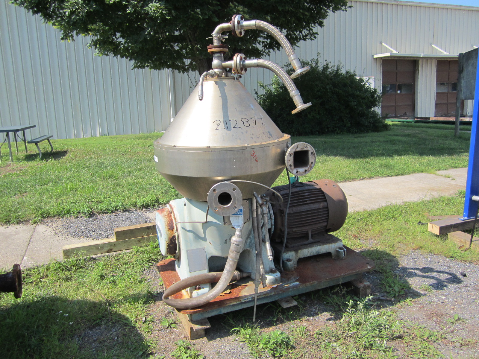 Unused  Centrifuge-Disc Bowl 22 kW (29.5 HP) Stainless Steel 316 For Sale - IPP# 212877