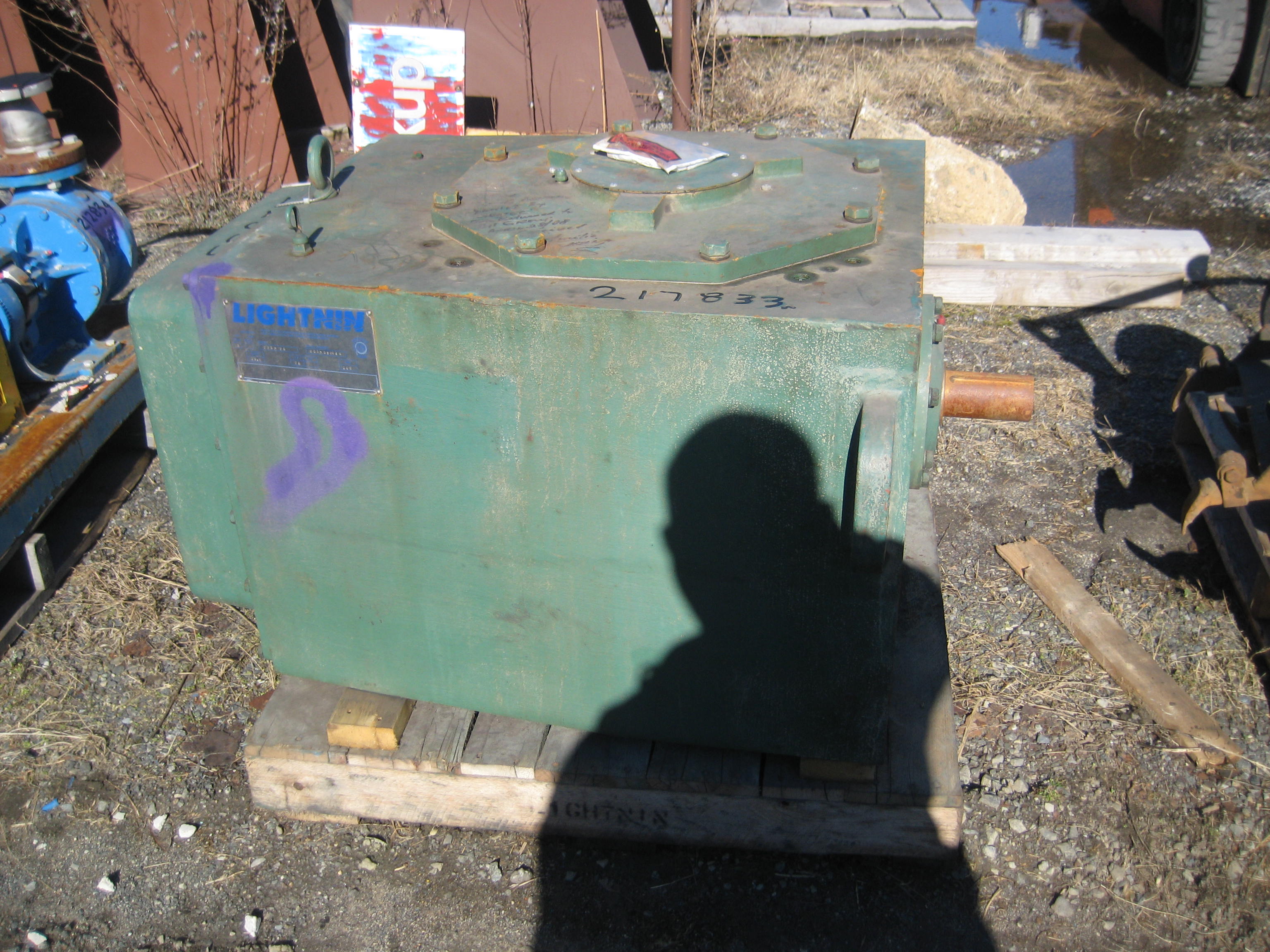 Unused Carbon Steel Lightnin 775-75 Drive Agitator - IPP# 212833