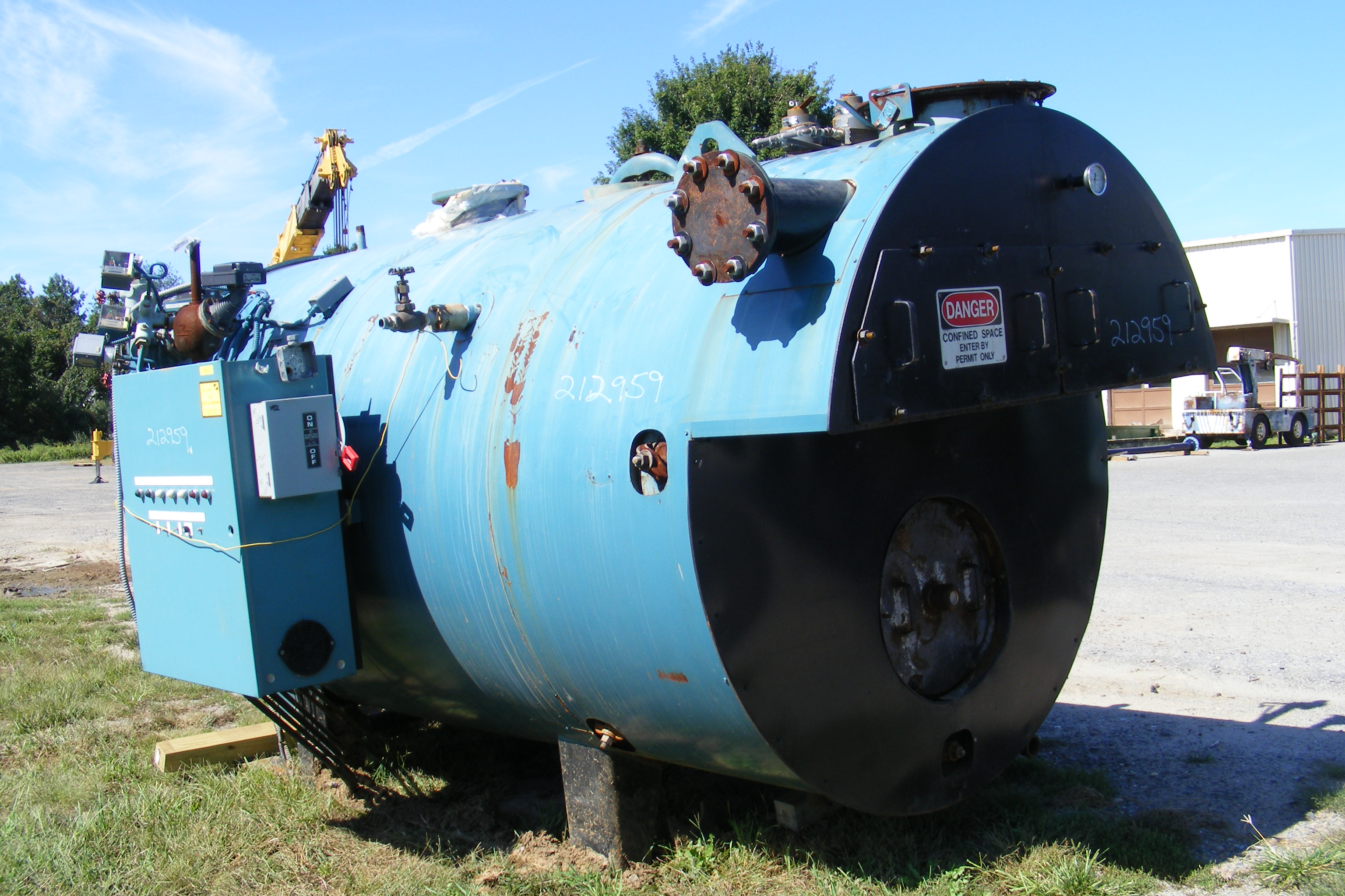 Steam Boiler Burnham LN3L-150-50-G-BNM - IPP# 212959
