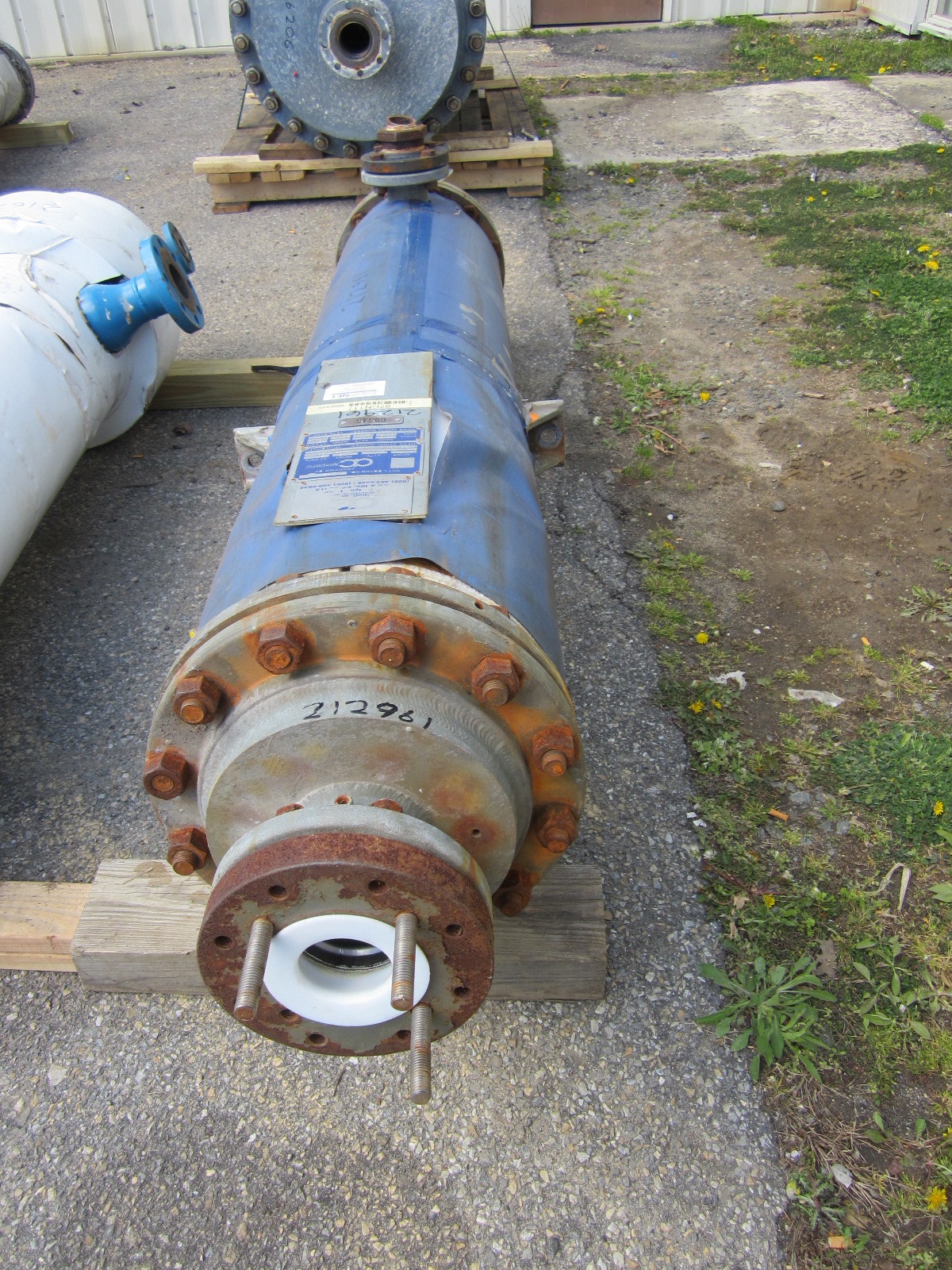 Tantalum Astro Cosmos Shell and Tube Heat Exchanger - IPP# 212961