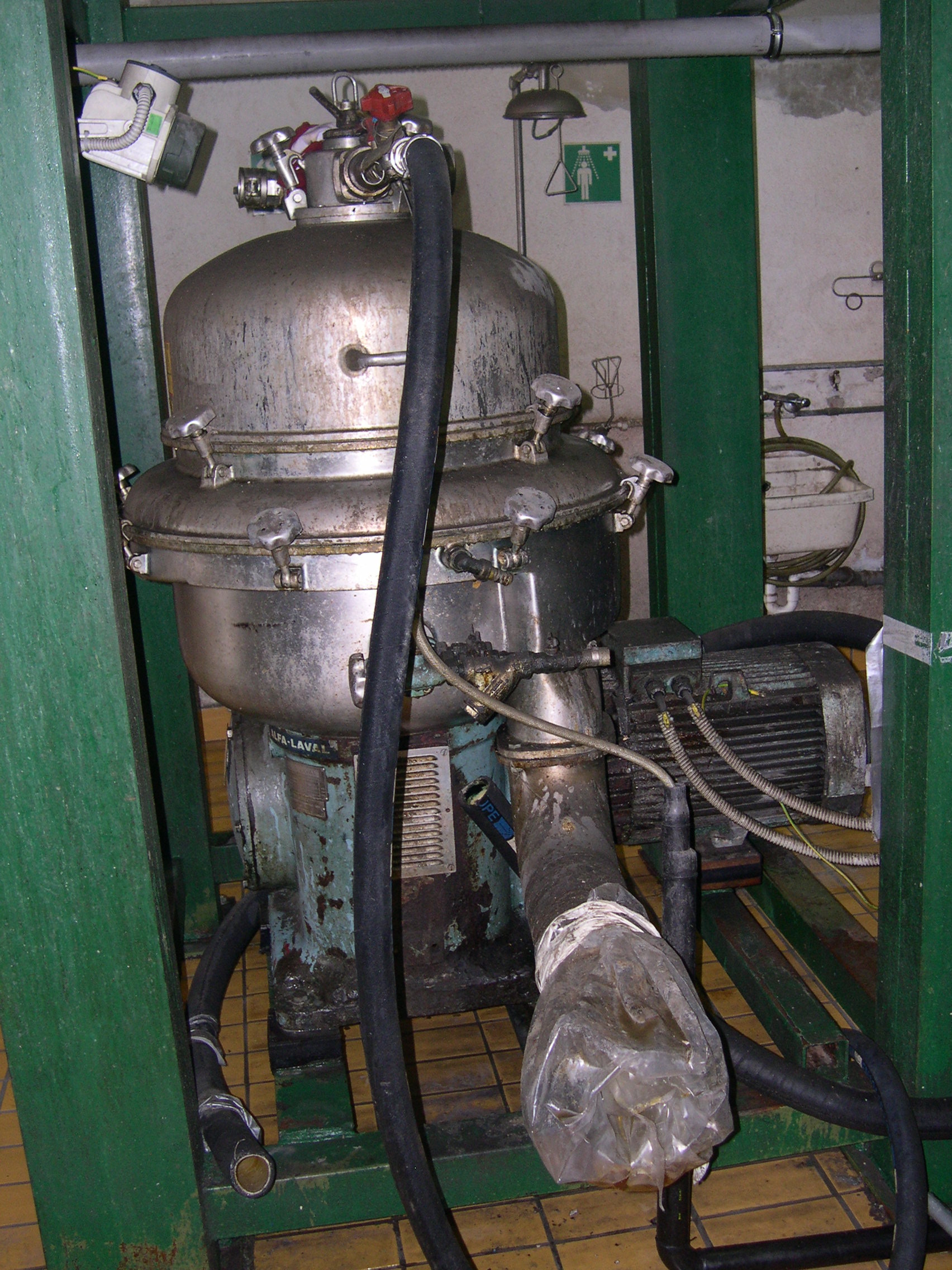   Centrifuge-Disc Bowl 18.5 kW (24.8 HP) Stainless Steel 316 For Sale - IPP# 212922