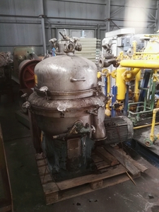   Centrifuge-Disc Bowl 18.5 kW (24.8 HP) Stainless Steel 316 For Sale - IPP# 212922