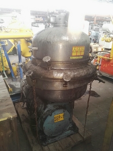   Centrifuge-Disc Bowl 18.5 kW (24.8 HP) Stainless Steel 316 For Sale - IPP# 212922