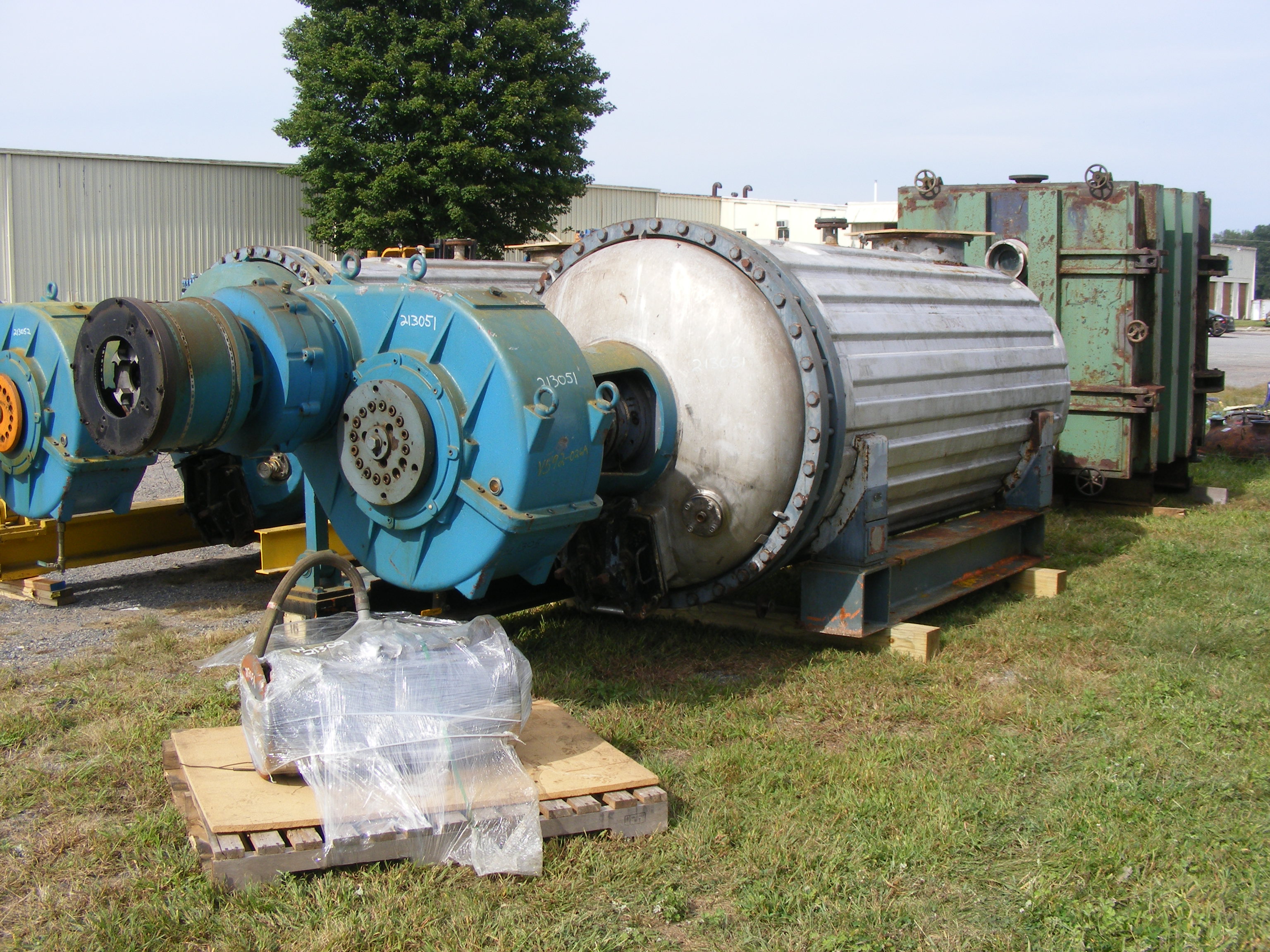 Dryer - Rotary Vacuum Stainless Steel 316 by Buss AG Basel Schwein - IPP# 213051