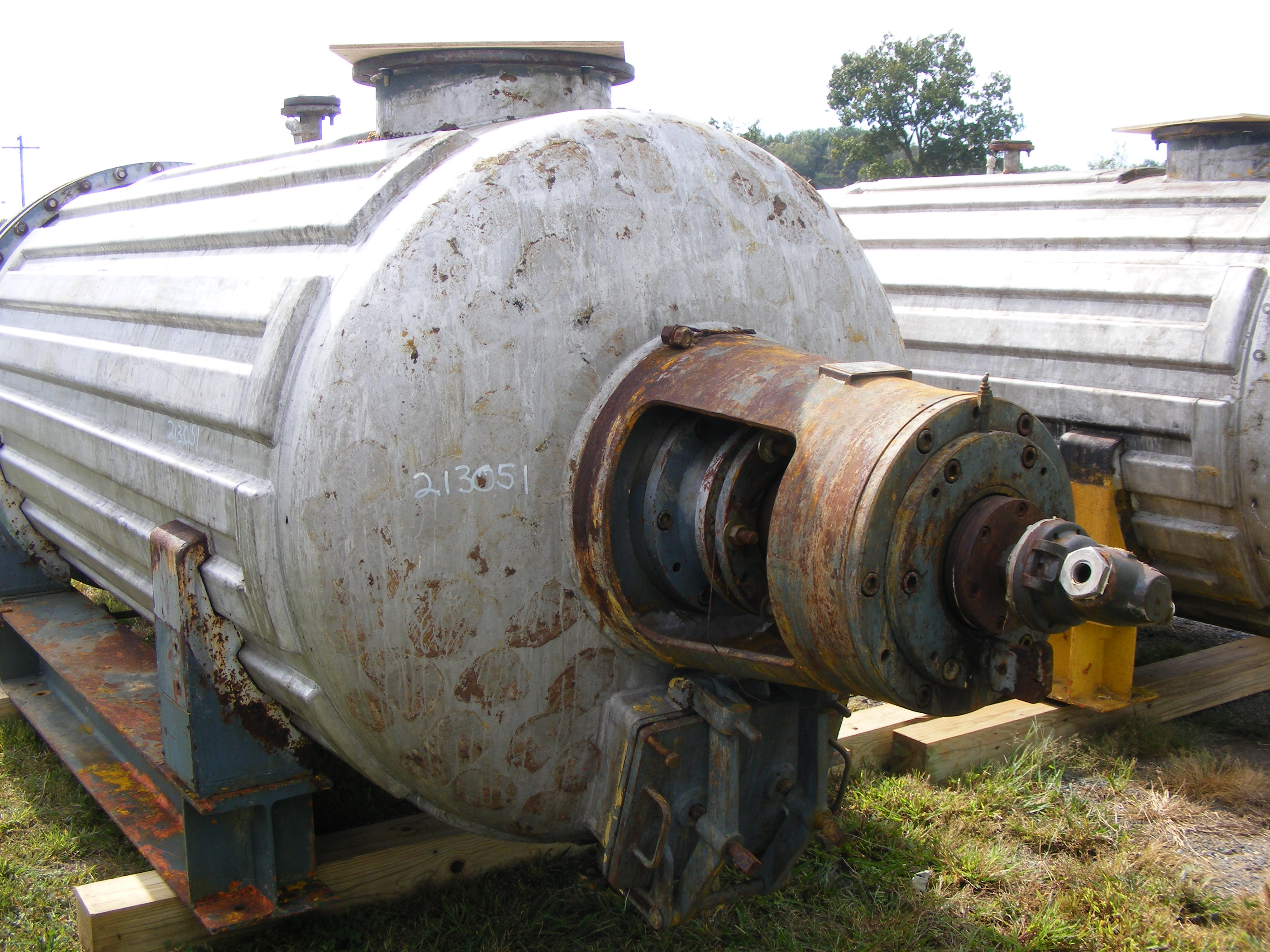 Dryer - Rotary Vacuum Stainless Steel 316 by Buss AG Basel Schwein - IPP# 213051