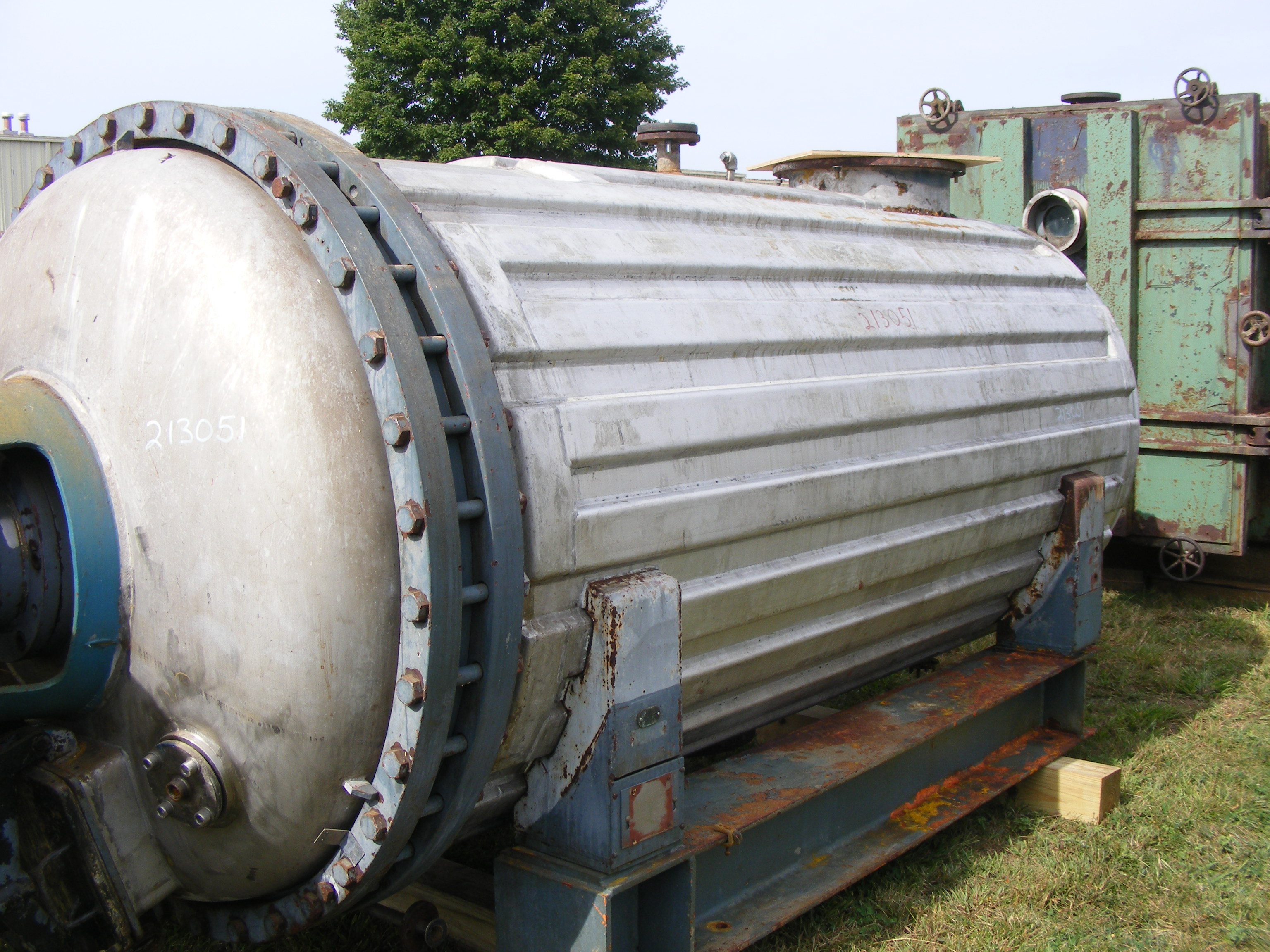Dryer - Rotary Vacuum Stainless Steel 316 by Buss AG Basel Schwein - IPP# 213051
