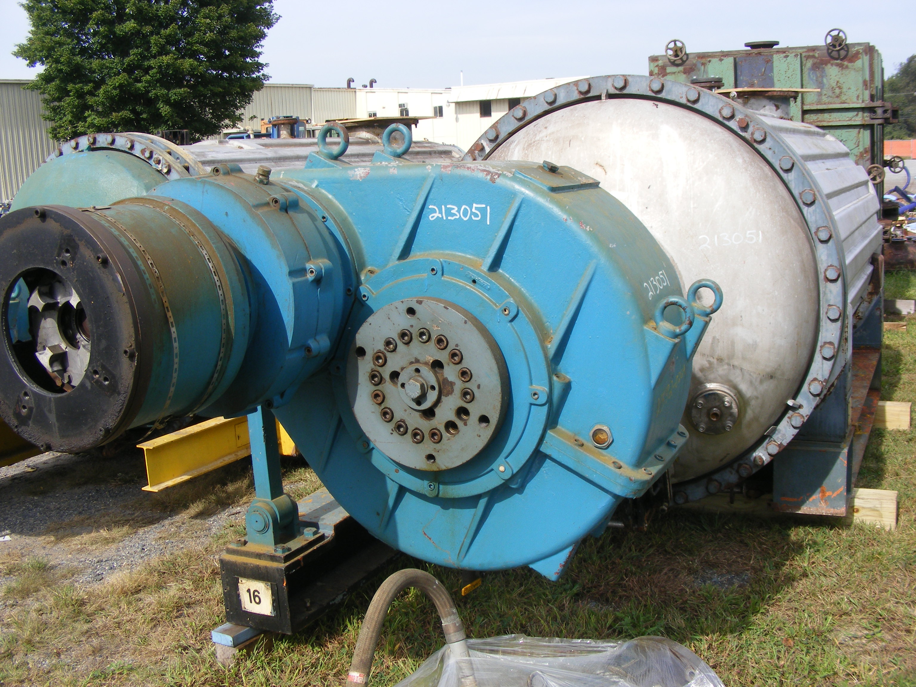 Dryer - Rotary Vacuum Stainless Steel 316 by Buss AG Basel Schwein - IPP# 213051