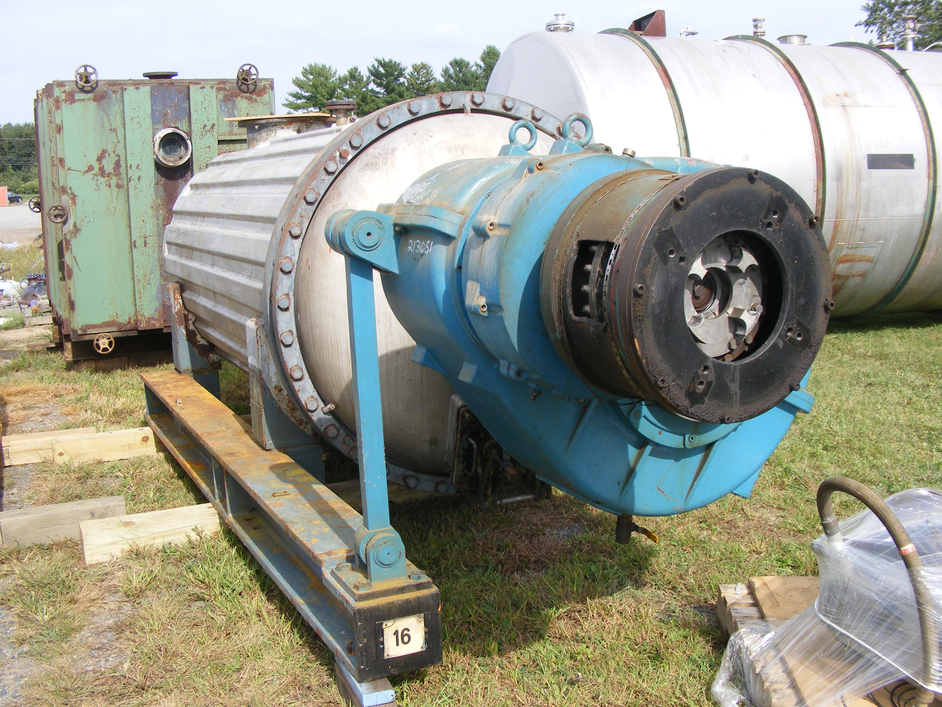 Dryer - Rotary Vacuum Stainless Steel 316 by Buss AG Basel Schwein - IPP# 213051