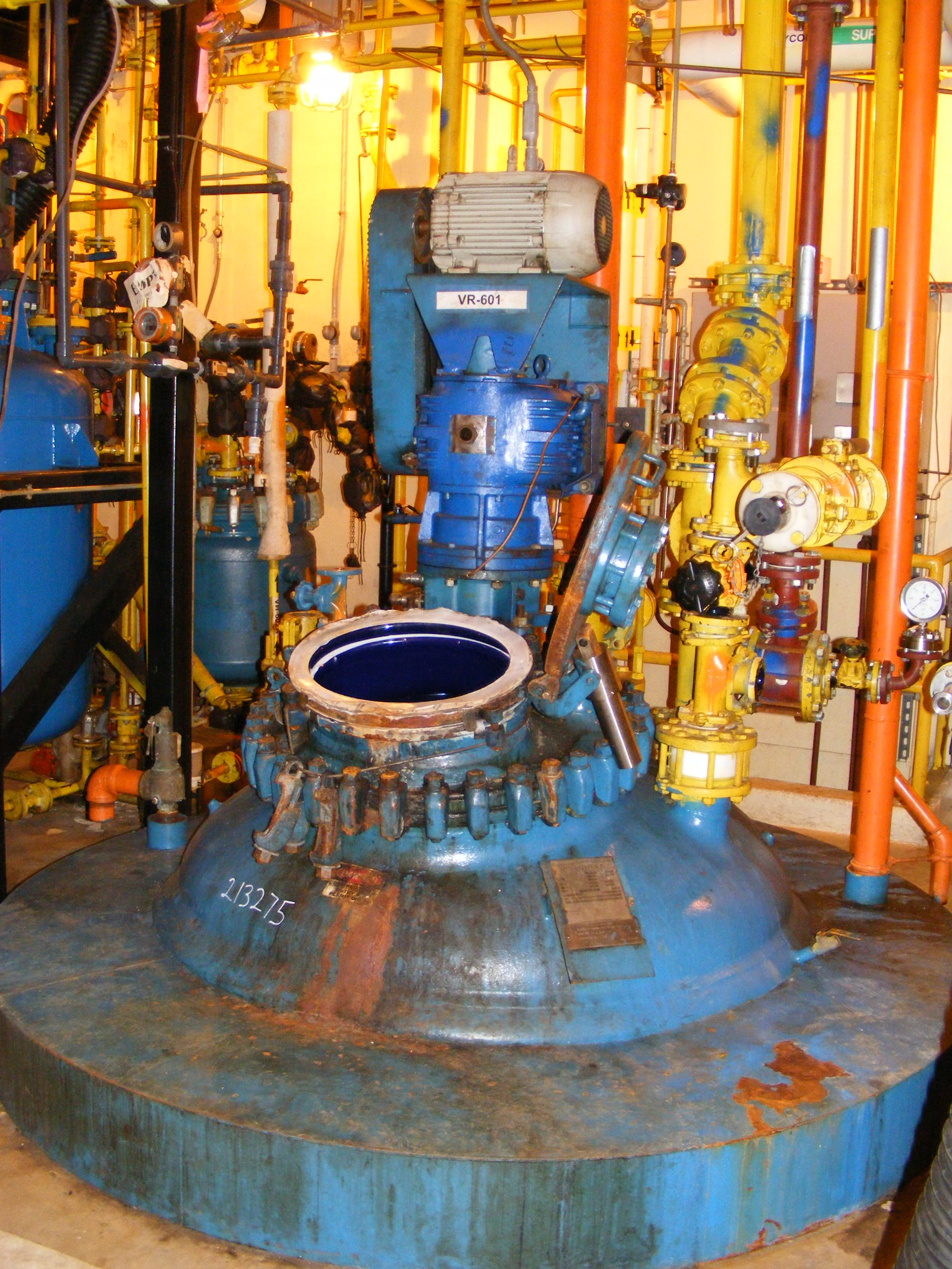 Glasslined Pfaudler RA Batch-Type Agitated Reactor - IPP# 213275