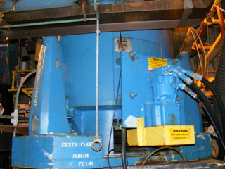 Stainless Steel 316 Auto Discharge-Bottom Centrifuge-Basket