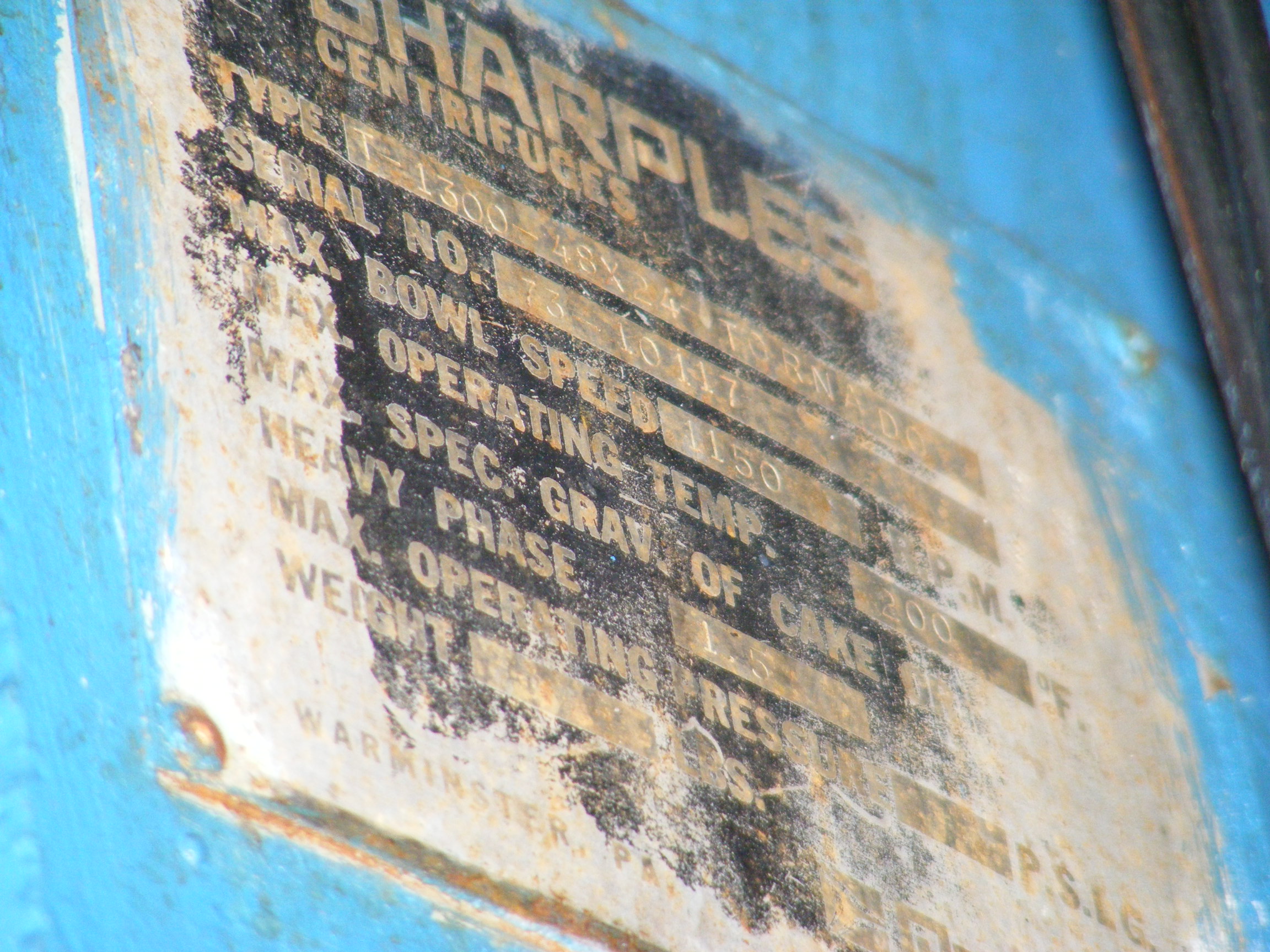  Auto Discharge-Bottom Centrifuge-Basket 1,219 mm (48 in) Stainless Steel 316 For Sale - IPP# 213225